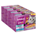 48x85g multipack whiskas tasty mix poisson du jour en sauce - pte pour chat