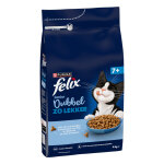 4 kg felix senior doublement d�licieux poulet et dinde nourriture pour chat s�che