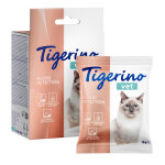 4x 10g tigerino vet - d�couverte de sang dans l'urine de chat compl�ment de liti�re pour chats