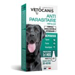 4x1, 2ml pipettes vetocanis répulsif puces et tiques spot - on chien l (20 - 40 kg) 4x1, 2ml pipettes vetocanis répulsif puces et tiques spot - on chien l (20 - 40 kg)