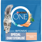 4x1, 5kg chat st�rilis� truite purina one - croquettes pour chat