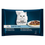 4x85g gourmet perle - duetto di mare - pte pour chat