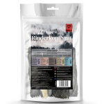 500g george & bobs peau de t�te de boeuf avec fourrure friandises pour chiens