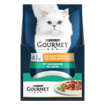 26x85g gourmet perle les aiguillettes de lapin - pte pour chat