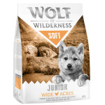 1kg wolf of wilderness junior soft wide acres, poulet - croquettes pour chiot