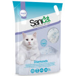5l litire sanicat diamonds - pour chat
