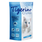 5l litire tigerino crystals fun bleu - pour chat