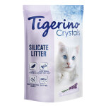 5l litière tigerino crystals lavande - pour chat 5l litière tigerino crystals lavande - pour chat