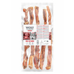 5p. wolf of wilderness peau de tte de boeuf extra longue friandise pour chiens