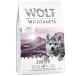 1kg canard junior sans crales croquettes chiot little wolf of wilderness wild hills