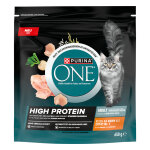 650 g purina one high protein poulet nourriture pour chat s�che