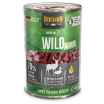 6 x belcando baseline au gibier et au canard 400 g, nourriture humide pour chien