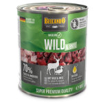 6 x belcando baseline au gibier et au canard 800 g, nourriture humide pour chien