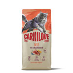 6kg carnilove true fresh large adult cat boeuf croquettes pour chat