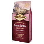 6kg healthy growth saumon, dinde carnilove - croquettes pour chaton