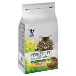 6kg natural vitality adult 1 + poulet, dinde perfect fit - croquettes pour chat
