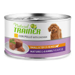 6x 150g de nourriture pour chiens natural trainer maintenance small & toy mature 6x 150g de nourriture pour chiens natural trainer maintenance small & toy mature