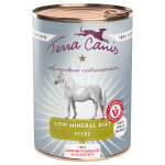 Terra canis alimentum veterinarium low mineral diet 6 x 400 g pour chien - cheval