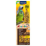 2 friandises miel / anis vitakraft crackers, pour perroquet