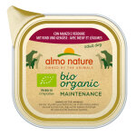 6x100g boeuf, l�gumes almo nature daily menu bio - nourriture pour chien