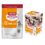 6x100g insuffisance rnale, lot mixte animonda integra protect nourriture humide pour chat + 1, 2kg croquettes ...
