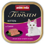 6x100g kitten agneau animonda vom feinsten - p�t�e pour chaton