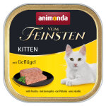 6x100g kitten volaille animonda vom feinsten - p�t�e pour chaton