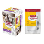 6x100g protect adult sensitive agneau + riz animonda integra - pte pour chat + 300g croquettes offertes ...