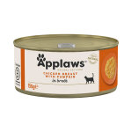 6x156g poulet, potiron applaws - nourriture pour chat