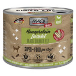 6x180g mac's monoprotein insectes & superfood nourriture humide pour chien