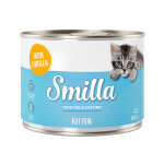 6x200g botes smilla kitten au poulet kitten smilla - botes pour chat