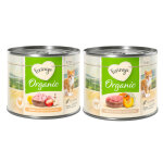 6x200g feringa organic bio kitten lot mixte (2 vari�t�s) - p�t�e pour chaton
