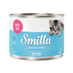 6x200g kitten - veau smilla nourriture pour chats sans crales humide