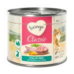 6x200g menus duo lapin, dinde, argousier, menthe � chat feringa - nourriture pour chat