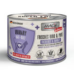 6x200g vetcare urinary boeuf et dinde frais mac's cat nurriture humide pour chat