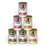 6x400 g doggy dog adulte sensitive mix (3 vari�t�s) nourriture humide pour chien