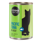 24x400g 3 saveurs en gelée cosma - nourriture pour chat 24x400g 3 saveurs en gelée cosma - nourriture pour chat