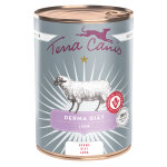 6x400g agneau terra canis derma nourriture pour chien humide