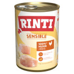 6x400g sensible poulet, riz rinti - nourriture pour chien