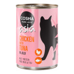24x400g poulet / thon en gele cosma - nourriture pour chat