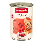 6x400g pur boeuf animonda carny aliment humide pour chat