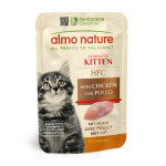 6x55g almo nature hfc kitten poulet - p�t�e pour chat