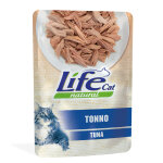 6x70g life cat thon adulte naturel nourriture humide pour chat