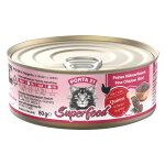 6x80g porta 21 superfood poulet, quinoa - p�t�e pour chat