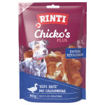 12x80g rinti chicko plus cuisses de canard - friandises pour chien