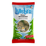 6x90g boules de graisse pour oiseaux sauvages lillebro - nourriture pour oiseau
