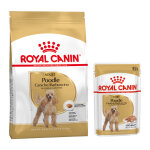 7, 5kg caniche adult breed royal canin croquettes pour chien + aliment humide : - 15 % !