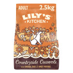 75kg lily's kitchen adult poulet, canard pour chien