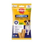 7x mini dentastix daily oral care pedigree - friandises pour chien