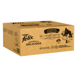 80x80g mgapack felix naturally delicious saveurs de la campagne - pte pour chat